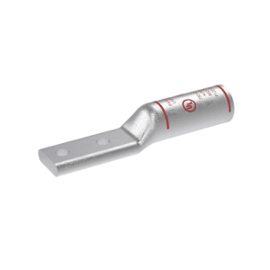 zapata de compresión aluminio lab750 12 24r para cal. 750 kcmil, doble barreno para tornillo prisionero de 1/2, espaciado de orificio 44.45mm, 1 pz