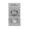 conector mecánico de aluminio, de un orificio 1/4" y un barril, para cable de 14 a 2 awg. 1 pieza