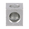 conector mecánico de aluminio, de un orificio 1/4" y un barril, para cable de 14 a 2 awg. 1 pieza
