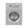 conector mecánico de aluminio, de un orificio 1/4" y un barril, para cable de 14 a 2 awg. 1 pieza