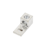 conector mecánico de aluminio, de un orificio y un barril, para cable de 14 a 2 awg. 1 pieza