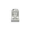 terminal tipo lengüeta recta de aluminio con agujero 1/4", y barril para cable #14 2/0 awg