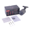bullet turbohd 720p / metÁlica / híbrida / gran cobertura / lente 3.6 mm / ir inteligente 20 mts / exterior ip66