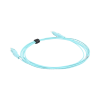jumper de fibra Óptica bladepatch lc lc duplex, multimodo 50/125 om4, ofnr, color aqua, 3 metros