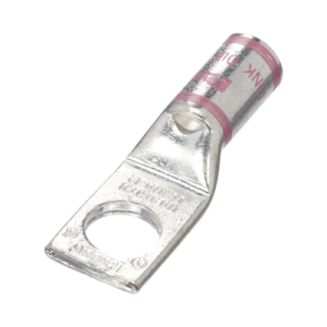 zapata de compresión lca1/0 12 x, para cal. 1/0 awg, barreno para tornillo prisionero de 1/2, 1 pz