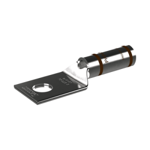 zapata de compresión lca2 14 q, para cal. 2 awg, barreno para tornillo prisionero de 1/4, 1 pz
