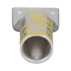 zapata de compresión lca250 38 x para cal. 250kcm, barreno para tornillo prisionero de 3/8, 1 pz
