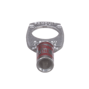 zapata de compresión lca8 38 l, para cal. 8 awg, barreno para tornillo prisionero de 3/8, 1 pz