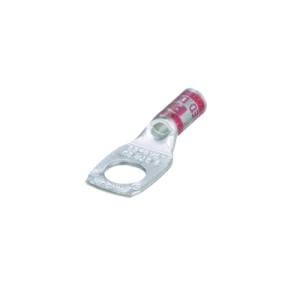 zapata de compresión lca8 56 l para cal. 8 awg, barreno para tornillo prisionero de 5/16, 1 pz