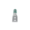 zapata de compresión lcc2 14a q para cal. 2 awg, doble barreno para tornillo prisionero de 1/4, espaciado de orificio 16 mm, 1 pz
