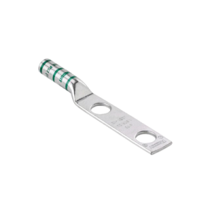 zapata de compresión lcc6 12w l para cal. 6 awg, doble barreno para tornillo prisionero de 1/2, espaciado de orificio 44.5mm, 1 pz