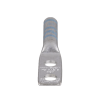 zapata de compresión lcc6 14a l para cal. 6 awg, doble barreno para tornillo prisionero de 1/4, espaciado de orificio 16mm, 1 pz