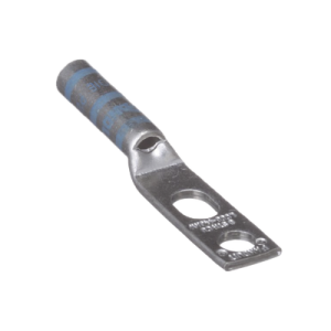 zapata de compresión lcc6 14jaw l para cal. 6 awg, doble barreno para tornillo prisionero de 1/4, 1 pz