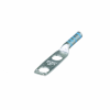 zapata de compresión lcc6 38d l para cal. 6 awg, doble barreno para tornillo prisionero de 3/8, espaciado de orificio 25.4mm, 1 pz