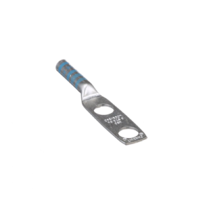 zapata de compresión lcc6 38d l para cal. 6 awg, doble barreno para tornillo prisionero de 3/8, espaciado de orificio 25.4mm, 1 pz