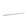 canaleta ld10 de pvc rígido, con cinta adhesiva para instalación sin herramientas, de 38.4 x 24 x 3048 mm, color blanco mate