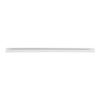 canaleta ld10 de pvc rígido, con cinta adhesiva para instalación sin herramientas, de 38.4 x 24 x 1828.8 mm, color blanco