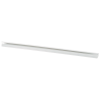 canaleta ld10 de pvc rígido, con cinta adhesiva para instalación sin herramientas, de 38.4 x 24 x 1828.8 mm, color blanco