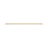 canaleta ld3 de pvc rígido, con cinta adhesiva para instalación sin herramientas, 19.6 x 11.2 x 1828.8 mm, color blanco mate