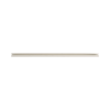 canaleta ld5 de pvc rígido, con cinta adhesiva para instalación sin herramientas, 26 x 15 x 1828.8 mm, color blanco mate