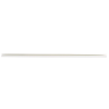 canaleta ld5 de pvc rígido, con cinta adhesiva para instalación sin herramientas, 26 x 15 x 1828.8 mm, color blanco