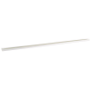 canaleta ld5 de pvc rígido, con cinta adhesiva para instalación sin herramientas, 26 x 15 x 1828.8 mm, color blanco