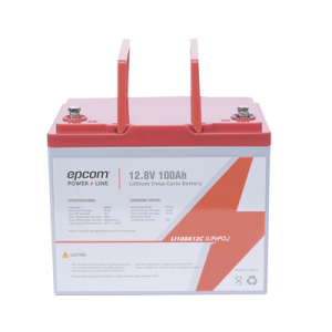 batería de litio ciclo profundo, 12.8 vcc 100ah (lifepo4 de celdas cilíndricas) , solar, marina, máximo 100 a de descarga