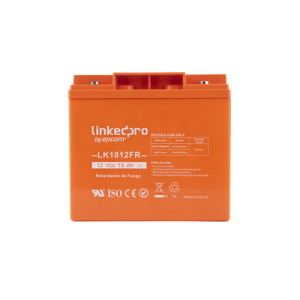 batería 12 v / 18 ah / ul / tecnología agm / vida útil promedio de 5 años / retardante a la flama / para uso en equipo electrónico, alarmas de intrusión / incendio/ control de acceso / video vigilancia / terminale