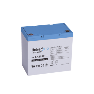 batería 12 v / 55 ah / ul / tecnología agm / vida útil promedio de 5 años / para uso en equipo electrónico, alarmas de intrusión / incendio/ control de acceso / video vigilancia / t2