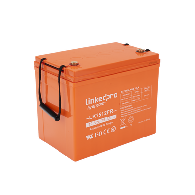 batería 12 v / 75 ah / ul / tecnología agm vrla / vida útil promedio de 5 años / retardo a la flama / para uso en equipo electrónico, alarmas de intrusión / incendio/ control de acceso / video vigilancia / termina batería 12 v / 75 ah / ul / tecnología agm vrla / vida útil promedio de 5 años / retardo a la flama / para uso en equipo electrónico, alarmas de intrusión / incendio/ control de acceso / video vigilancia / termina