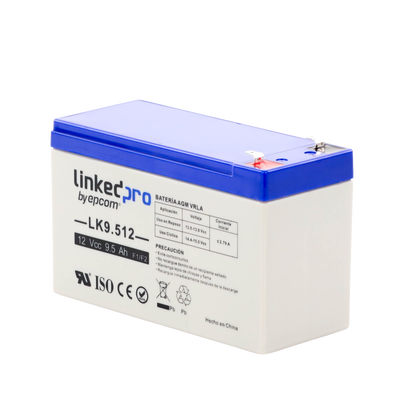 batería 12 v / 9.5 ah / ul / tecnología agm / vida útil promedio 5 años / para uso en equipo electrónico, alarmas de intrusión / incendio/ control de acceso / video vigilancia / terminales f1 ( incluye adaptador f batería 12 v / 9.5 ah / ul / tecnología agm / vida útil promedio 5 años / para uso en equipo electrónico, alarmas de intrusión / incendio/ control de acceso / video vigilancia / terminales f1 ( incluye adaptador f