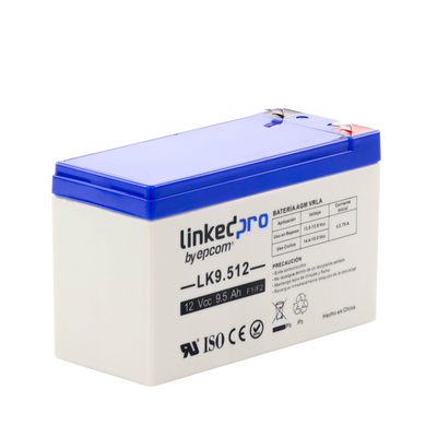 batería 12 v / 9.5 ah / ul / tecnología agm / vida útil promedio 5 años / para uso en equipo electrónico, alarmas de intrusión / incendio/ control de acceso / video vigilancia / terminales f1 ( incluye adaptador f batería 12 v / 9.5 ah / ul / tecnología agm / vida útil promedio 5 años / para uso en equipo electrónico, alarmas de intrusión / incendio/ control de acceso / video vigilancia / terminales f1 ( incluye adaptador f