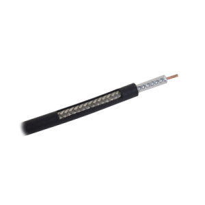 carrete de 100m, cable coaxial rg 58 lmr 195, baja pérdida de 50 ohms, conductor de cobre sólido