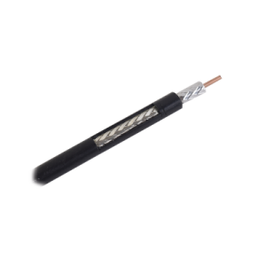 carrete de 100m de cable coaxial rg 8/x lmr240 de baja pérdida, 50 ohms