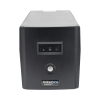 ups 1000va/600 w línea interactiva 120vca / 8 tomas 5 15r (6 respaldadas) / regulación de voltaje / protección rj45