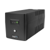 ups 1000va/600 w línea interactiva 120vca / 8 tomas 5 15r (6 respaldadas) / regulación de voltaje / protección rj45