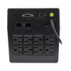 ups 1200va/720w pantalla lcd / línea interactiva 120vca / 6 tomas 5 15r (4 respaldadas) / regulación de voltaje / protección rj45