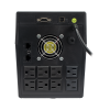 ups 1500va/900 w pantalla lcd / línea interactiva 120vca / 8 tomas 5 15r (6 respaldadas) / regulación de voltaje / protección rj45