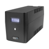ups 1500va/900 w pantalla lcd / línea interactiva 120vca / 8 tomas 5 15r (6 respaldadas) / regulación de voltaje / protección rj45