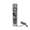 ups de 1000va/900w / topología on line doble conversión / entrada y salida de 120 vca / clavija de entrada nema 5 20p / pantalla lcd configurable / formato rack/torre / 8 salidas