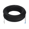 rollo de fibra Óptica drop redonda g657a2 monomodo simplex de 200 metros con conectores sc/upc sc/upc para instalaciones aéreas, subterráneas o a la intemperie