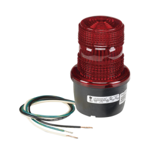 luz de advertencia led serie streamline, 120 vca, montaje tipo t, rojo
