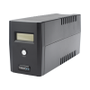 ups 600va/360 w pantalla lcd / línea interactiva 120vca / 6 tomas 5 15r (4 respaldadas) / regulación de voltaje / protección rj45