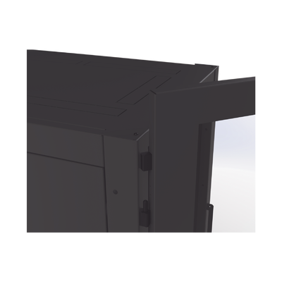 gabinete profesional de piso para telecomunicaciones de 12ur, 1000 mm profundidad, se envía el gabinete armado. gabinete profesional de piso para telecomunicaciones de 12ur, 1000 mm profundidad, se envía el gabinete armado.