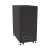 gabinete profesional para telecomunicaciones de 24ur, 600 mm de ancho x 1000 mm de profundidad, se envía el gabinete armado.