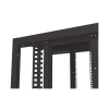 gabinete para telecomunicaciones rack estándar de 19", 42ur, 600 mm ancho x 1000 mm profundidad. fabricado en acero, se envía el gabinete armado.