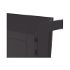 gabinete para telecomunicaciones rack estándar de 19", 42ur, 600 mm ancho x 1000 mm profundidad. fabricado en acero, se envía el gabinete armado.