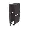 gabinete para telecomunicaciones rack estándar de 19", 42ur, 600 mm ancho x 1000 mm profundidad. fabricado en acero, se envía el gabinete armado.