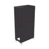 gabinete para telecomunicaciones rack estándar de 19", 42ur, 600 mm ancho x 1000 mm profundidad. fabricado en acero, se envía el gabinete armado.
