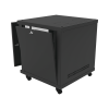 gabinete profesional para telecomunicaciones de 12ur, 638 mm profundidad.